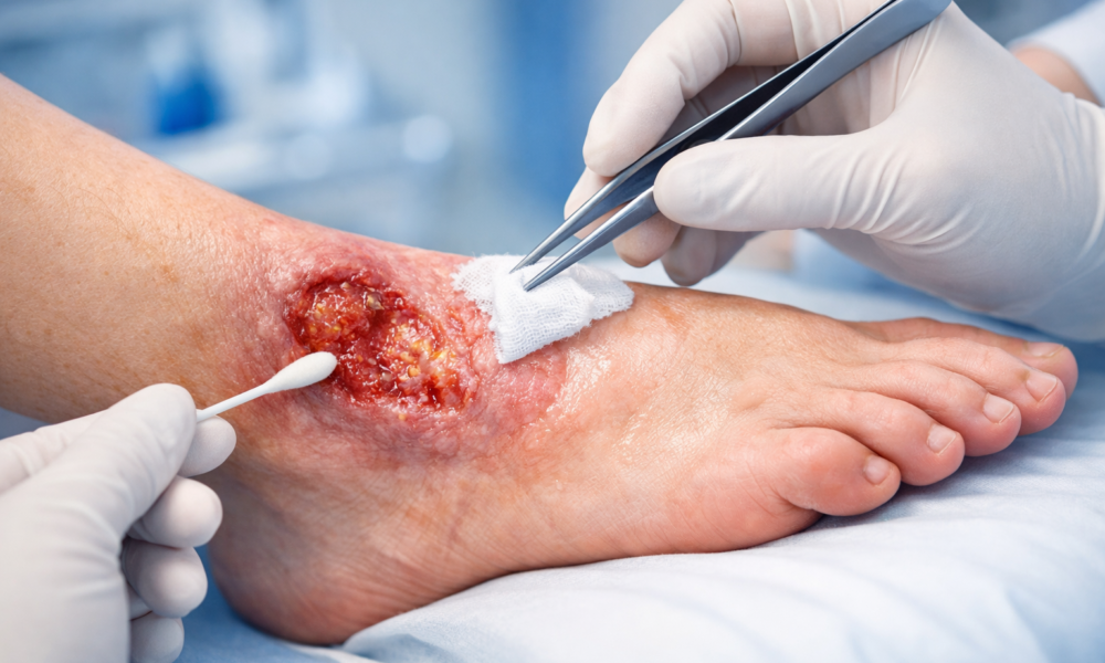 chronic wound treatment los angeles foot ulcer care