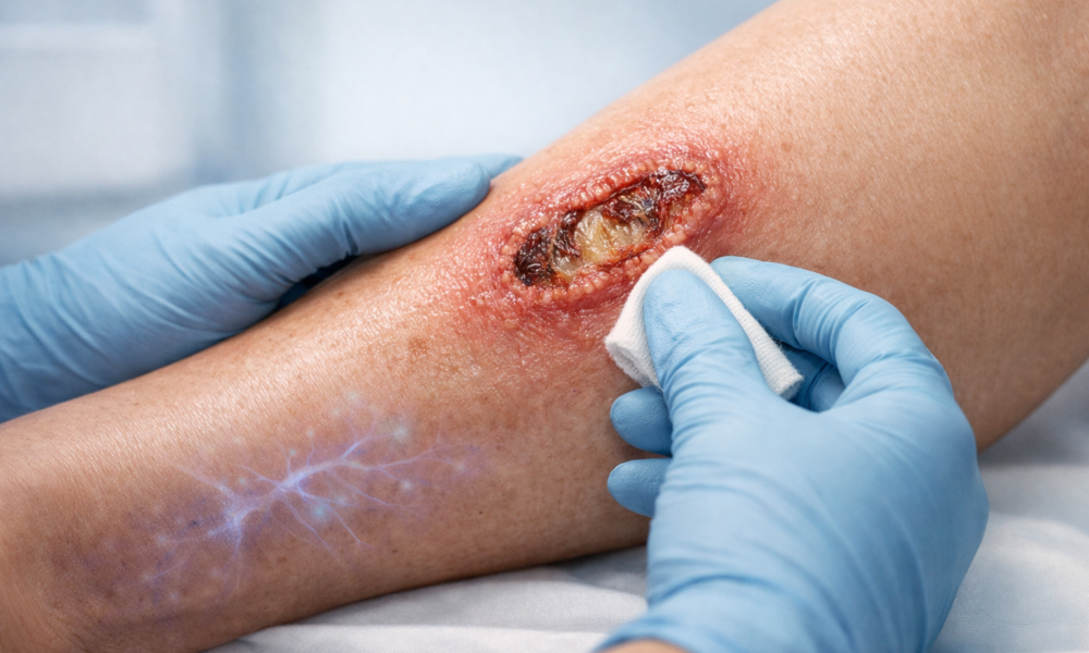 why is my wound not healing causes illustration