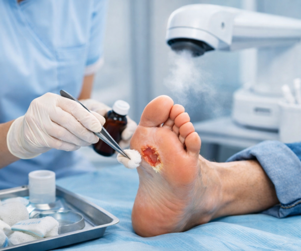 Diabetic Foot Ulcer Healing Time