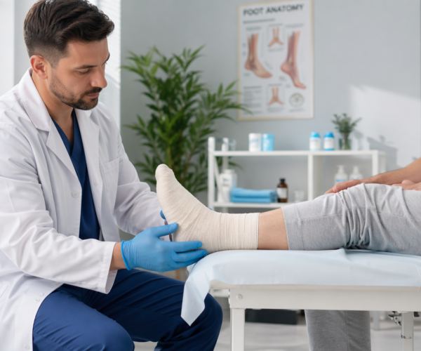 diabetic foot ulcer treatment by wound care specialist